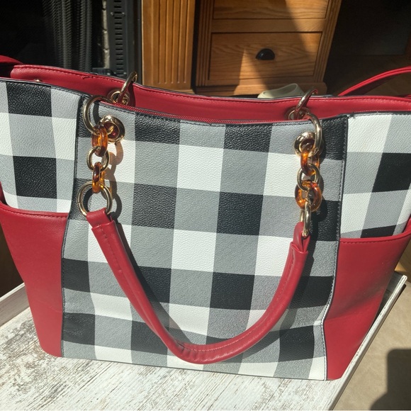 MKF Collection Shoulder Bag & Wallet, Vegan Leather - Picture 5 of 6